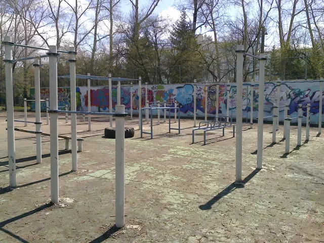 Calisthenics Park at площадь Юности, Комсомольск-на-Амуре