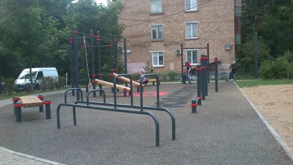 Calisthenics Park at Можайское шоссе, Одинцово