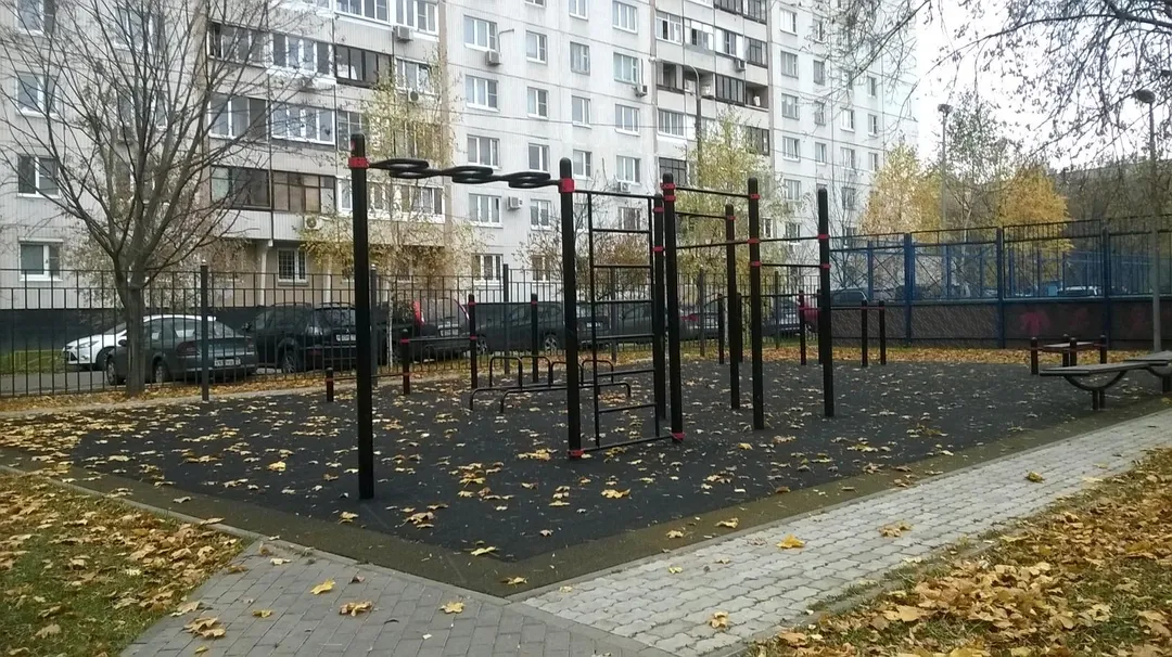 Parallele presso Calisthenics Park at улица Фёдора Полетаева, Москва – foto 2 di 3