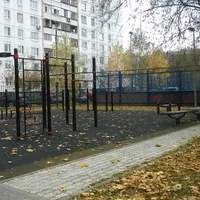 Calisthenics Park at улица Фёдора Полетаева, Москва - thumbnail 2