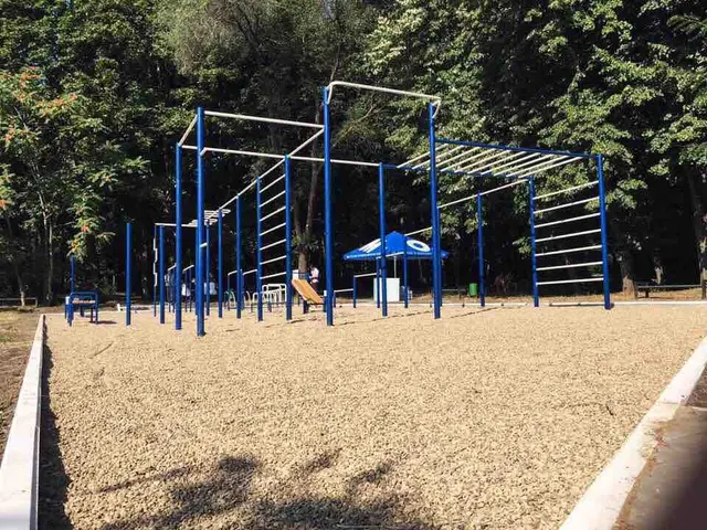 Calisthenics Park at Strada Valea Trandafirilor, Chișinău