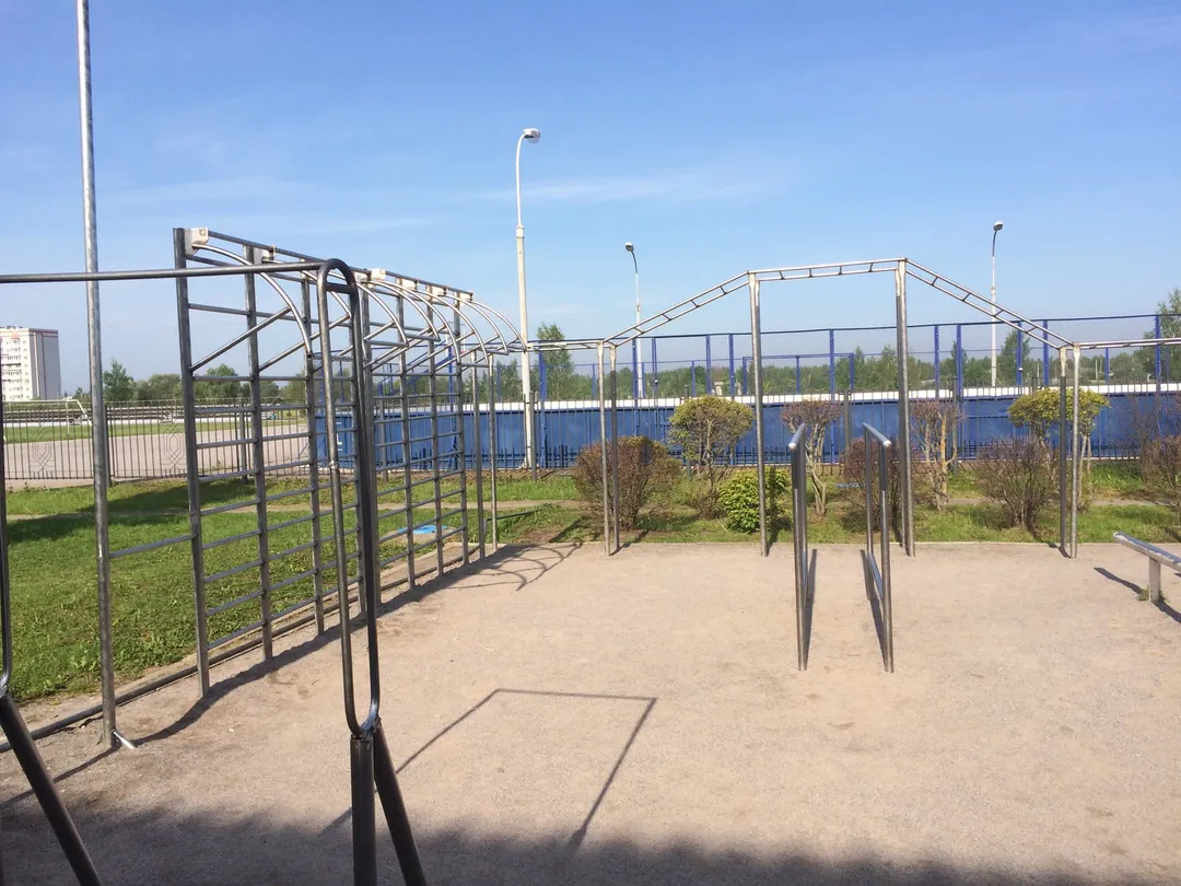 Pull Up Bar at Calisthenics Park at улица Попова, городской округ Великий Новгород – photo 1 of 3