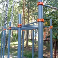 Calisthenics Park at тропинка академика Б. В. Войцеховского, городской округ Новосибирск - thumbnail 4