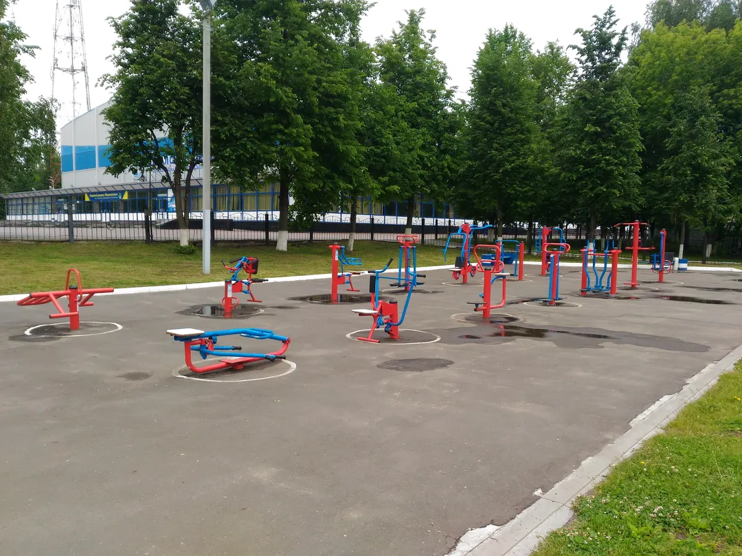 Barren bei Calisthenics Park at Ледовый дворец Подмосковье, Воскресенск – Foto 2 von 5