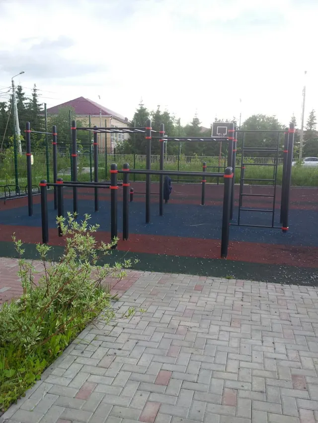 Calisthenics Park at Пограничная улица, Сергиев Посад
