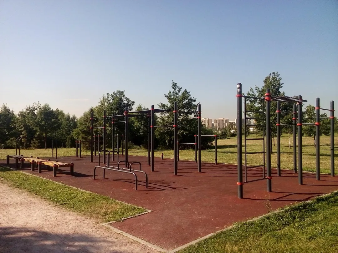 Barre de traction à Calisthenics Park at Сколковское шоссе, Москва #wp2395 – photo 1 sur 1