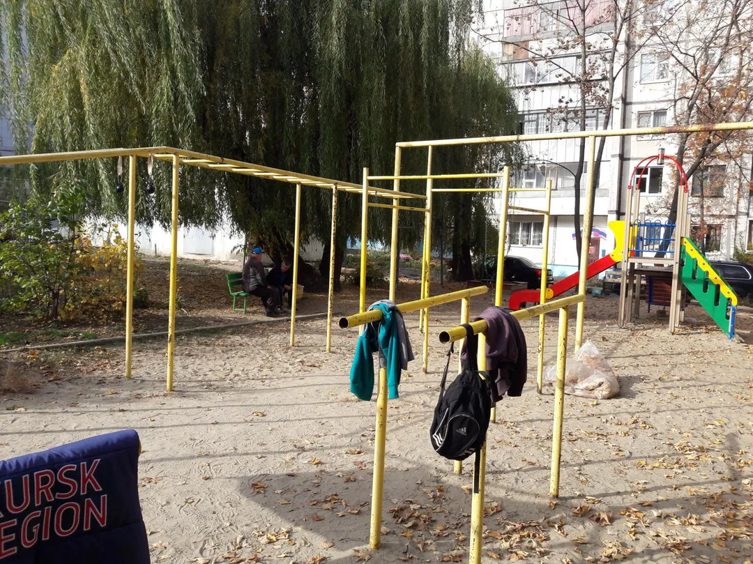 Ground Parallel Bars at Calisthenics Park at Хуторская улица, городской округ Курск – photo 4 of 4