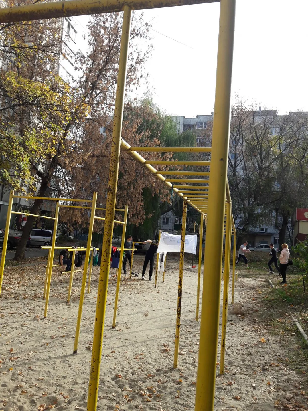 Push Up Bar at Calisthenics Park at Хуторская улица, городской округ Курск – photo 2 of 4