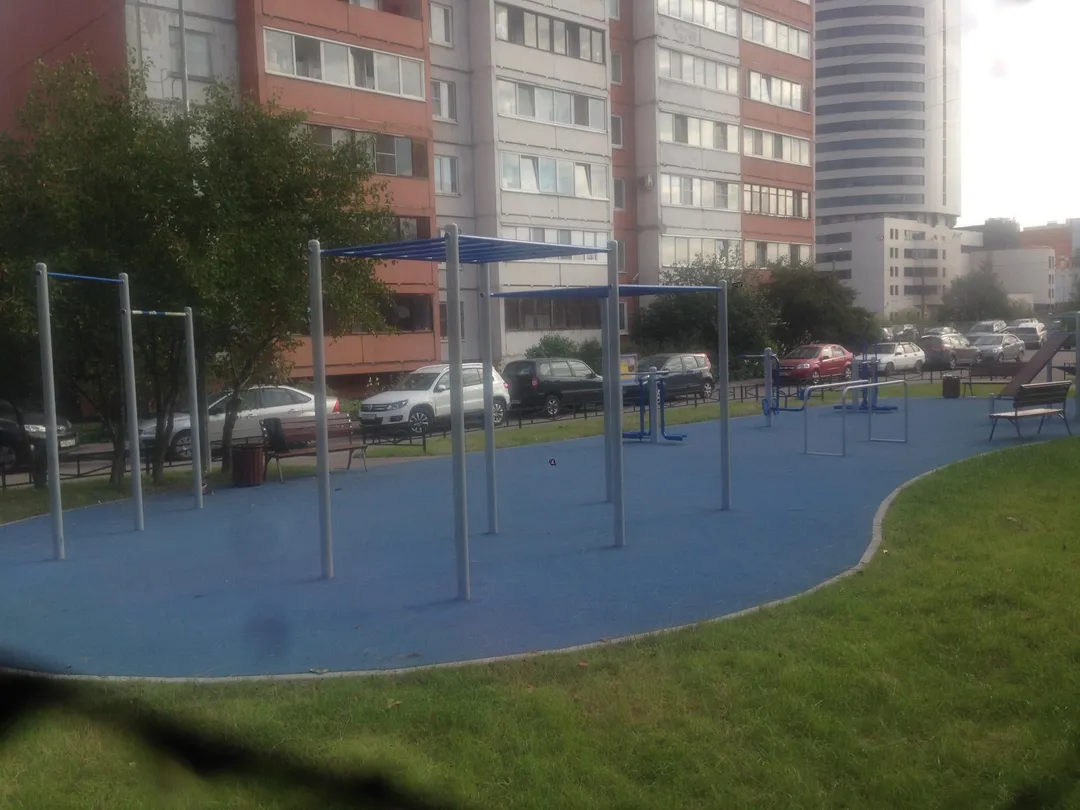 Parallele presso Calisthenics Park at Богатырский проспект, Санкт-Петербург – foto 2 di 3