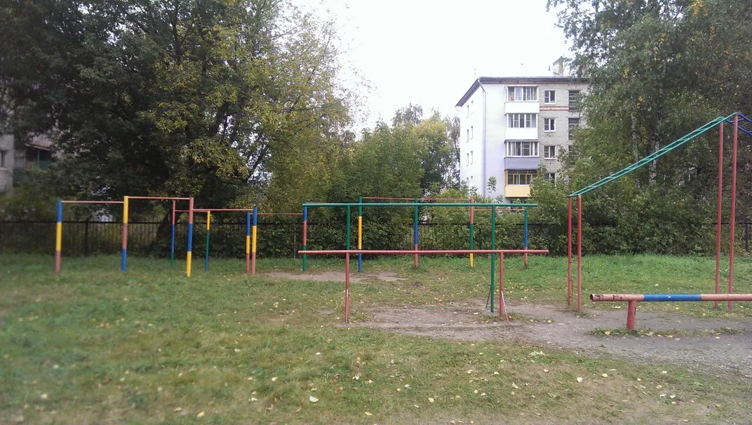 Monkey Bars at Calisthenics Park at Якорная улица, Нижний Новгород – photo 9 of 10
