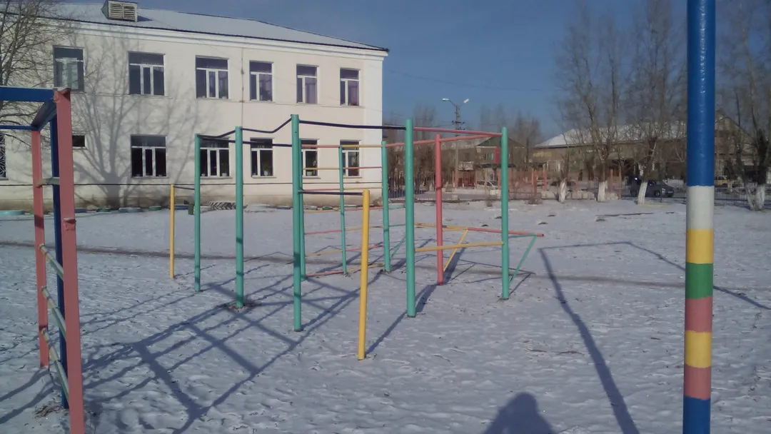 Sprossenwand bei Calisthenics Park at Савватеевская улица, Борзя – Foto 3 von 3