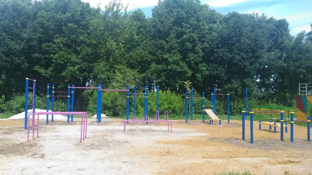 Calisthenics Park at Волжская набережная, Рыбинск
