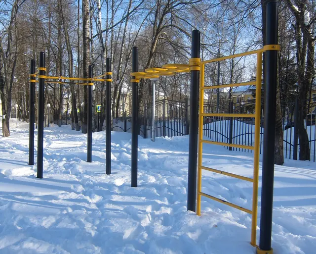 Calisthenics Park at улица Куликова, Сергиев Посад