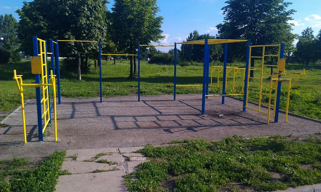 Spalier la Calisthenics Park at проспект Тракторобудівників, Харків – fotografia 3 din 3