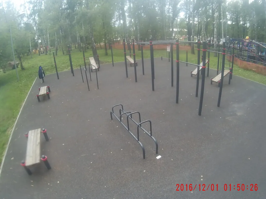 Бруси на майданчику Calisthenics Park at аллея Молодожёнов, Новомосковск – фото 2 з 3