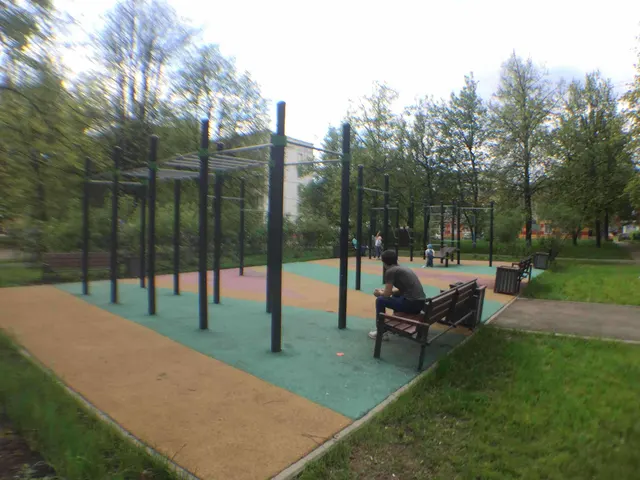 Calisthenics Park at улица Атласова, Московский