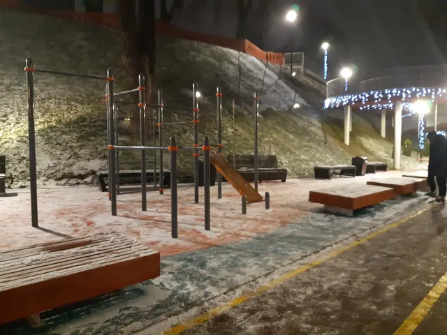 Calisthenics Park at Левонадпрудная улица, Сергиев Посад