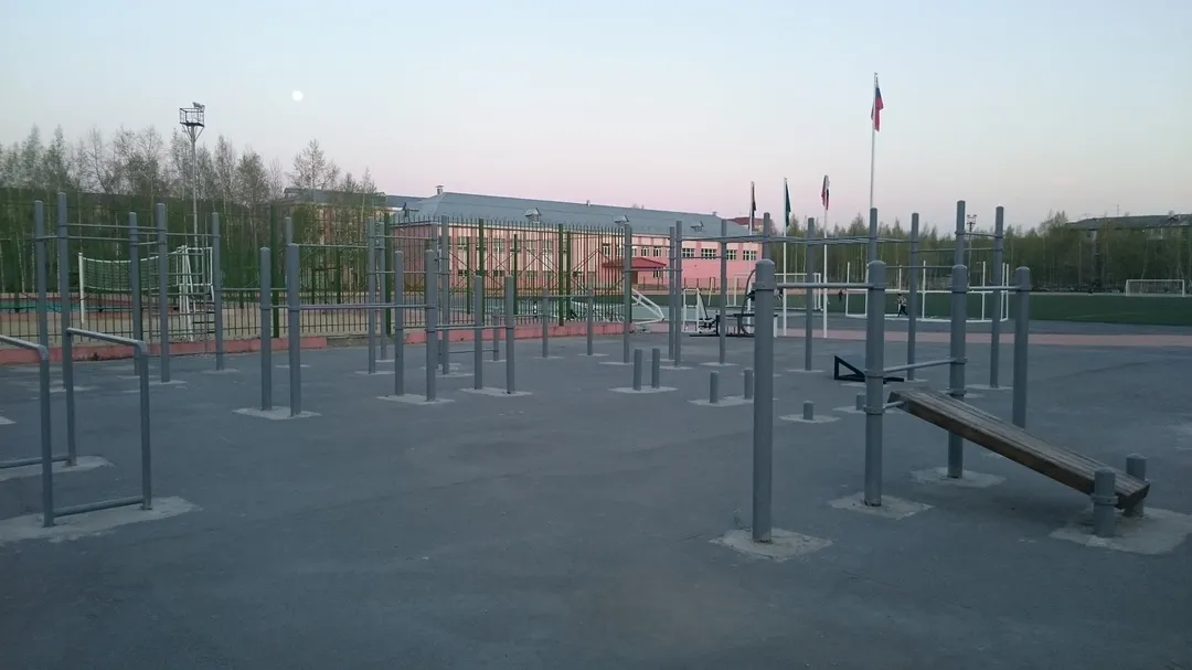 Sbarra per trazioni presso Calisthenics Park at Нефтяник, Нефтеюганск – foto 1 di 1