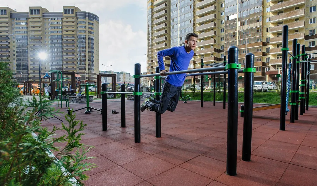 Barra de Flexiones en Calisthenics Park at Олимпийский жилой массив, Воронеж – foto 2 de 2