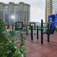 Calisthenics Park at Олимпийский жилой массив, Воронеж - thumbnail 2