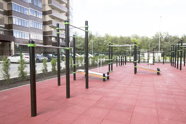 Calisthenics Park at Олимпийский жилой массив, Воронеж