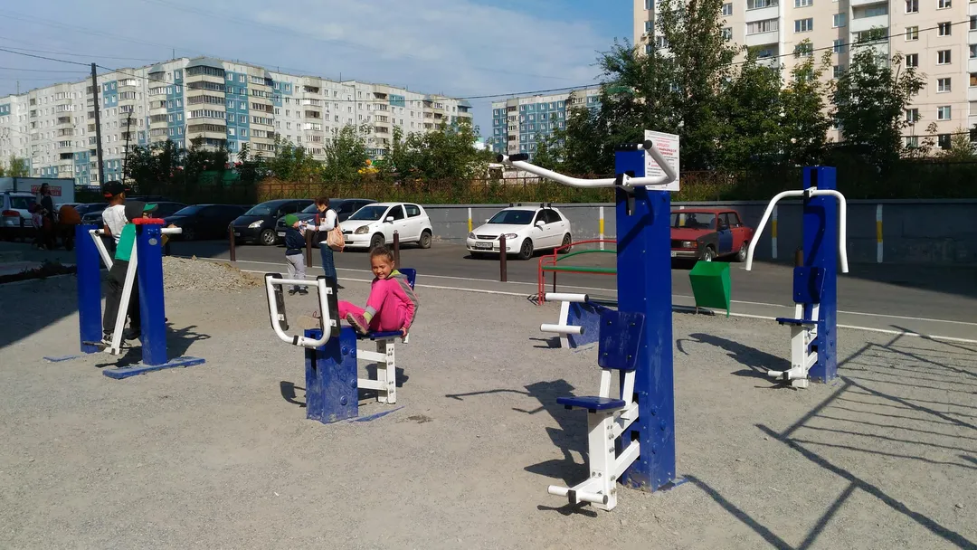 Monkey Bars la Calisthenics Park at улица Высоцкого, городской округ Новосибирск #wp2453 – fotografia 3 din 3