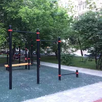 Calisthenics Park at Ленинградский проспект (дублёр), Москва - thumbnail 1