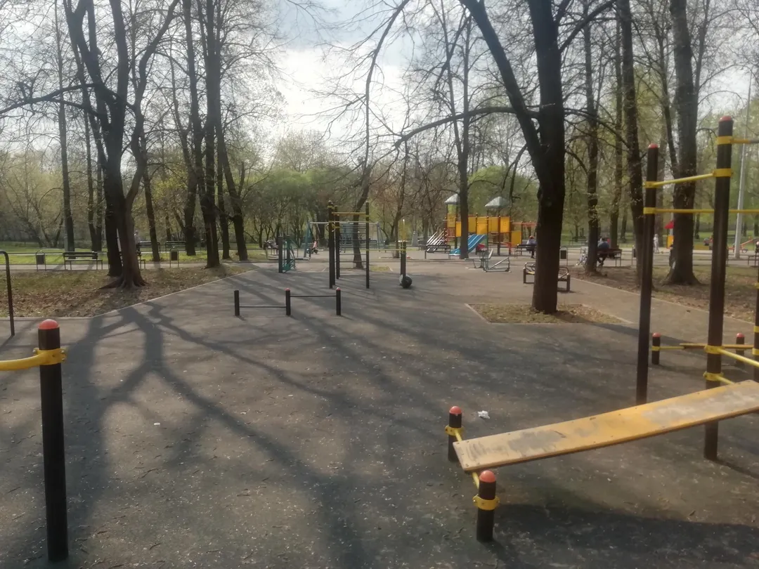 Liegestützgriffe bei Calisthenics Park at Люблинская улица, Москва – Foto 2 von 4