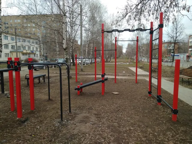 Calisthenics Park at Клубная улица, городской округ Ижевск
