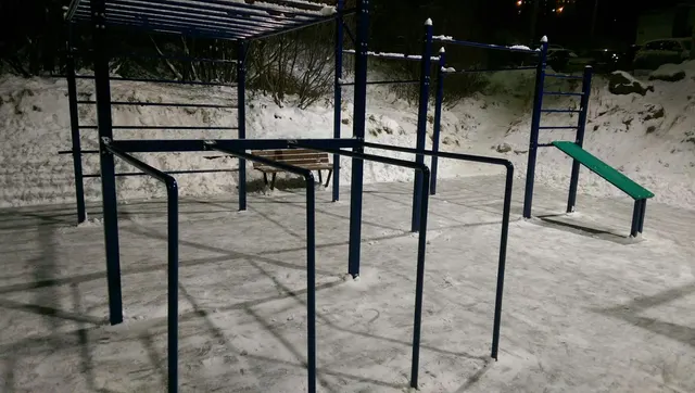 Calisthenics Park at Северный проезд, Мурманск