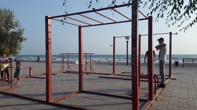 Calisthenics Park at Приморский бульвар, Ақтау