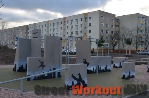 Pull Up Bar at Calisthenics Park at Schulzeweg, Leipzig – photo 1 of 2