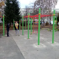 Calisthenics Park at бульвар Строителей, Кемерово #wp2478 - thumbnail 2