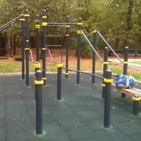 Calisthenics Park at Большая Филёвская улица, Москва #wp2481 - thumbnail 1