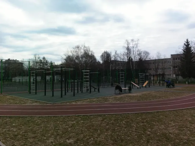 Calisthenics Park at Зелёная улица, Домодедово