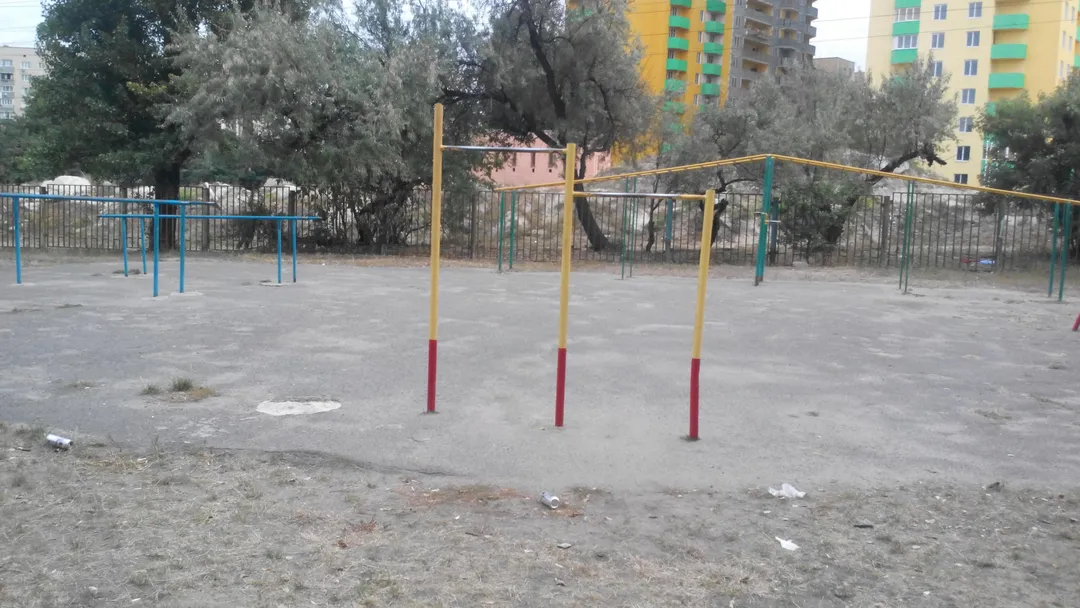 Bară de tracțiuni la Calisthenics Park at Празька вулиця, Київ – fotografia 1 din 2