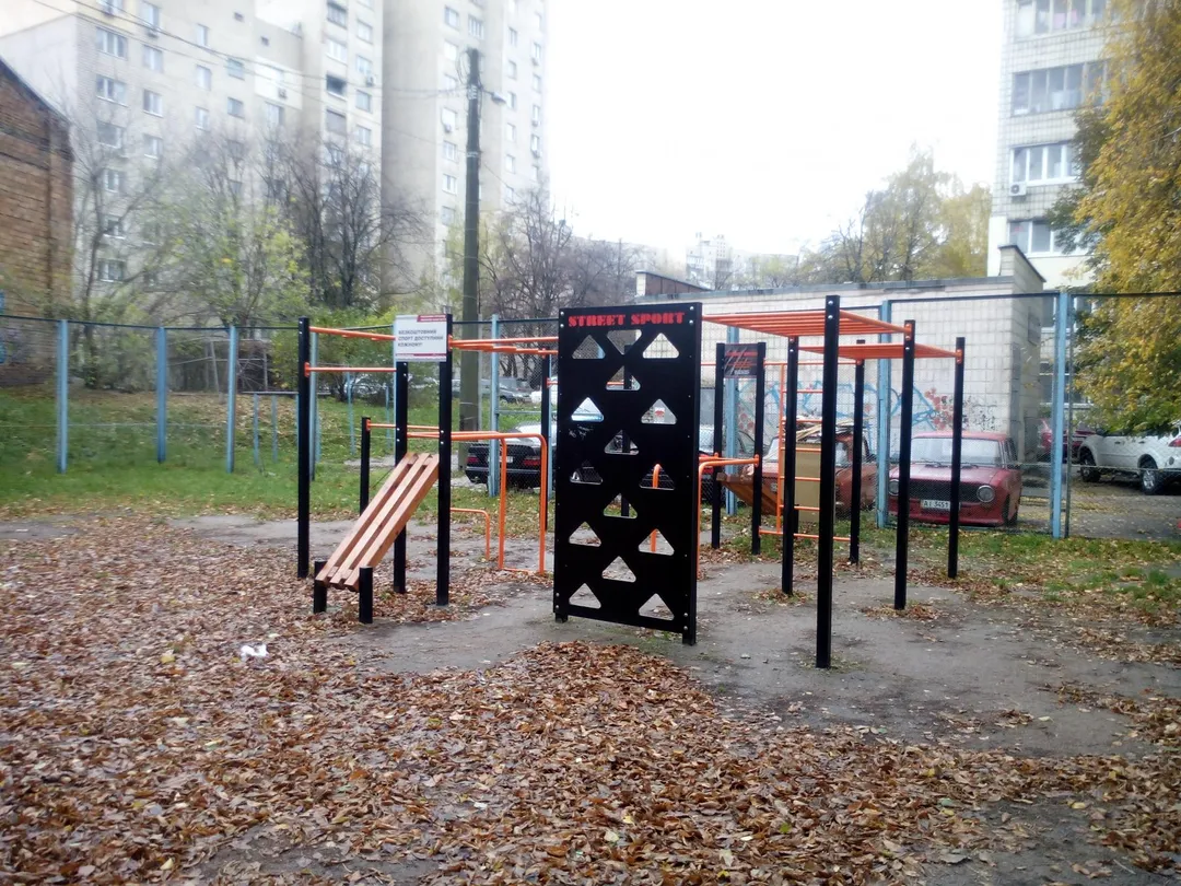 Spalier la Calisthenics Park at Бутишів провулок, Київ – fotografia 3 din 3