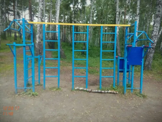 Calisthenics Park at Лыжня, Верхняя Пышма