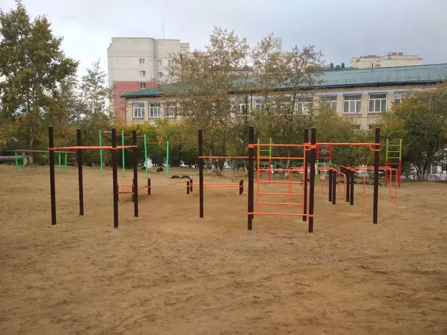 Calisthenics Park at Белорусская улица, Чита