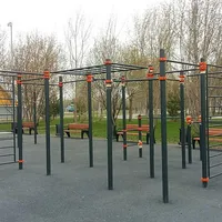 Calisthenics Park at улица Марьинский Парк, Москва #wp2501 - thumbnail 1