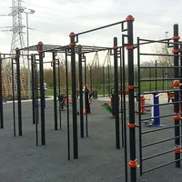 Calisthenics Park at улица Марьинский Парк, Москва #wp2501 - thumbnail 2