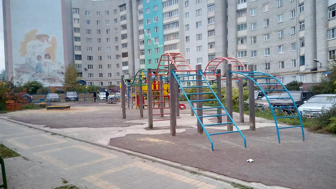Barren bei Calisthenics Park at улица Красные Зори, Выкса – Foto 2 von 3