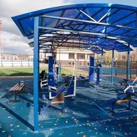 Calisthenics Park at Многофункциональная спортивная площадка, Нововоронеж - thumbnail 2