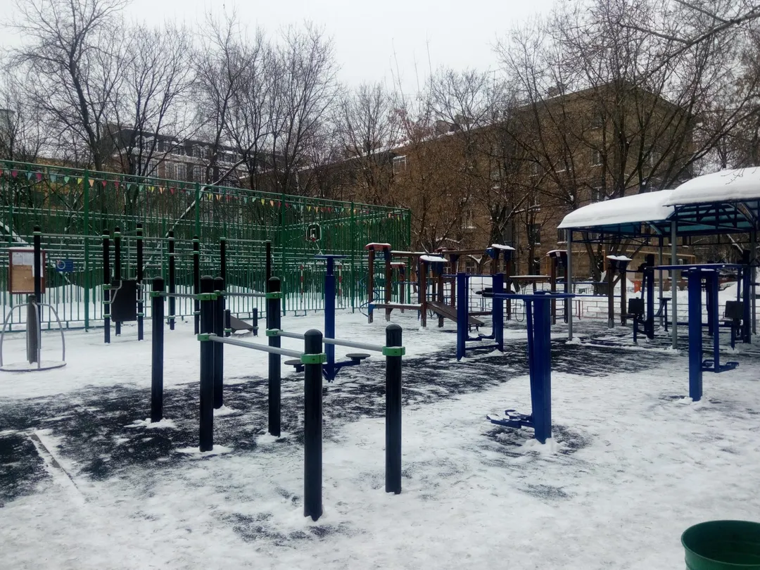 Bare paralele la Calisthenics Park at Ольховская улица, Москва – fotografia 2 din 6