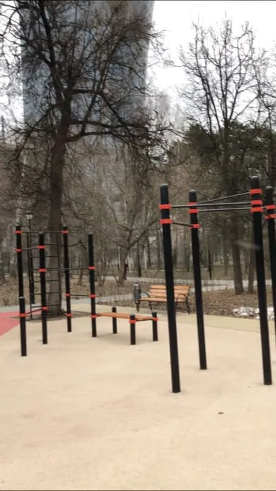 Турнік на майданчику Calisthenics Park at 3-я Песчаная улица, Москва #wp2507 – фото 1 з 6