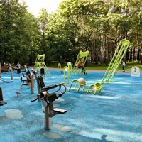 Calisthenics Park at улица Удальцова, Москва #wp2508 - thumbnail 1
