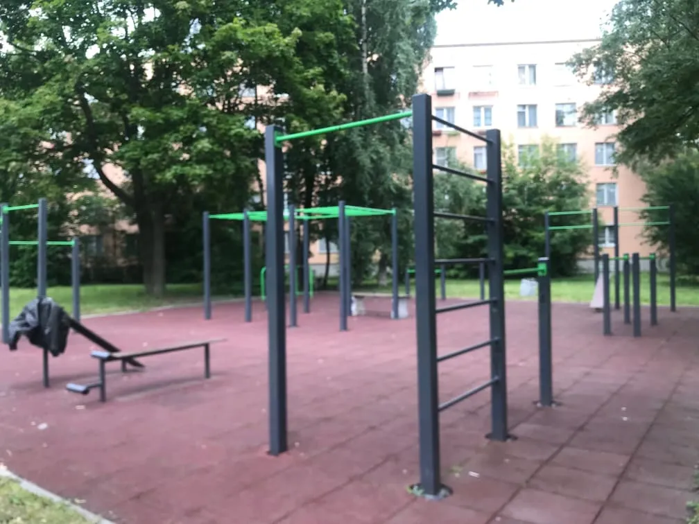 Klimmzugstange bei Calisthenics Park at улица Турку, Санкт-Петербург – Foto 1 von 1