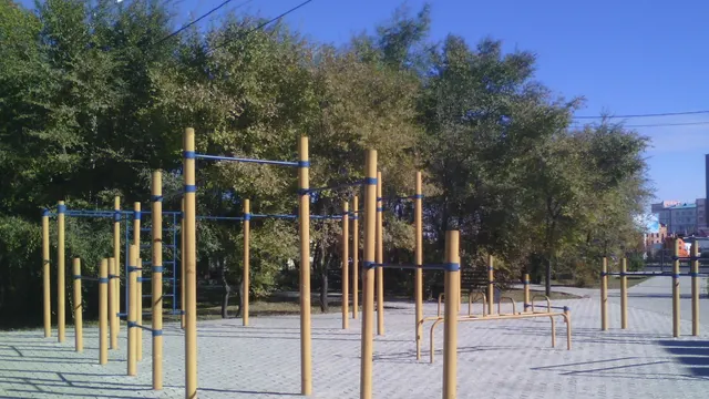 Calisthenics Park at улица Дьяченко, Благовещенск