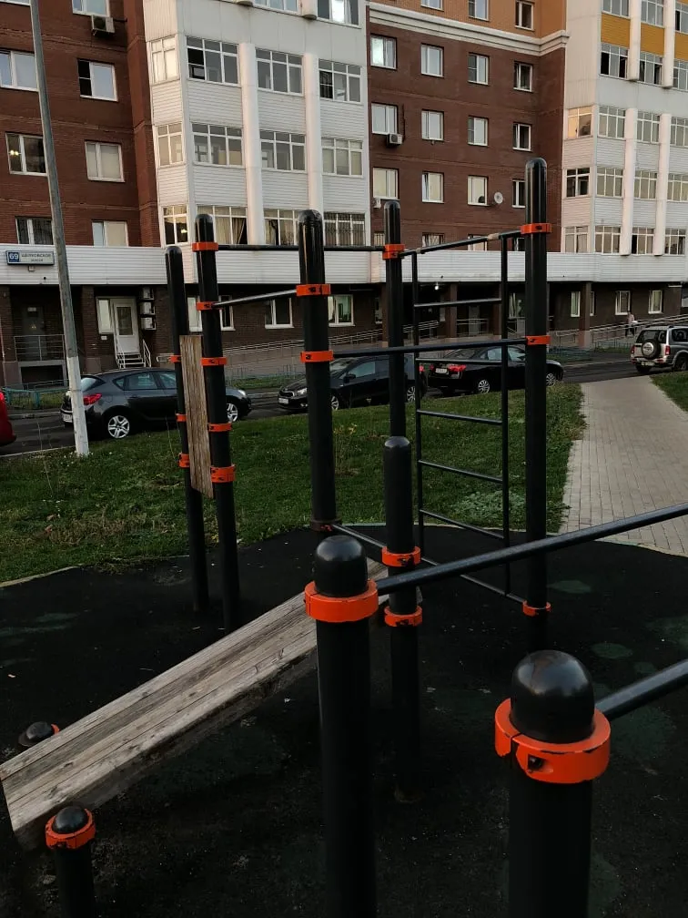Бруси на майданчику Calisthenics Park at Щёлковское шоссе (дублёр), Москва – фото 2 з 3