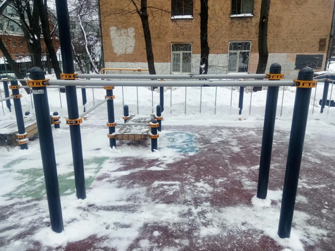 Monkey Bars la Calisthenics Park at Нижняя Красносельская улица, Москва – fotografia 5 din 5
